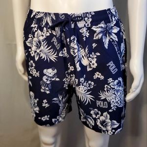 Tropical Polo Bear Swim Trunks